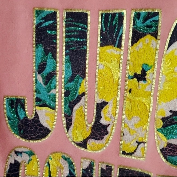 Juicy Couture Vintage Peach Tracksuit Hoodie - Picture 3 of 4